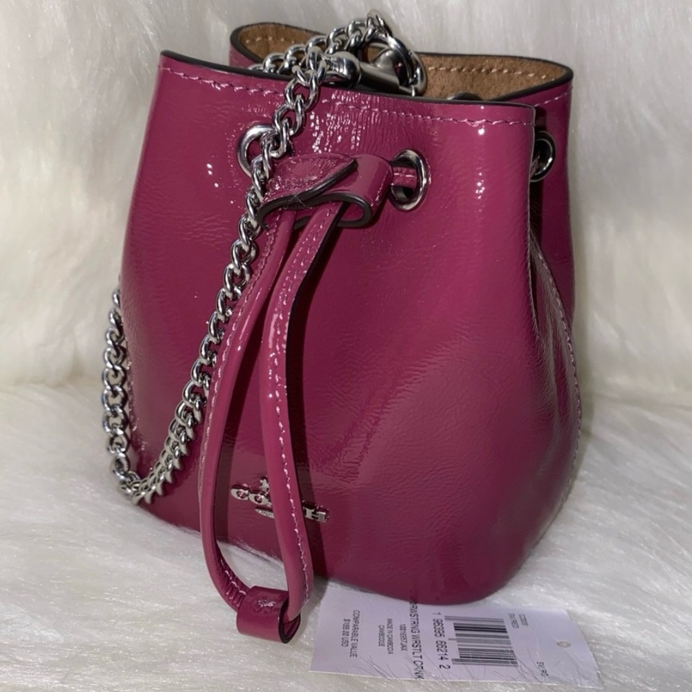 Coach 💗 Drawstring Wristlet New with tag